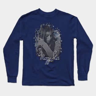 Mazzy Star Hope Sandoval Retro Style Fan Art Long Sleeve T-Shirt